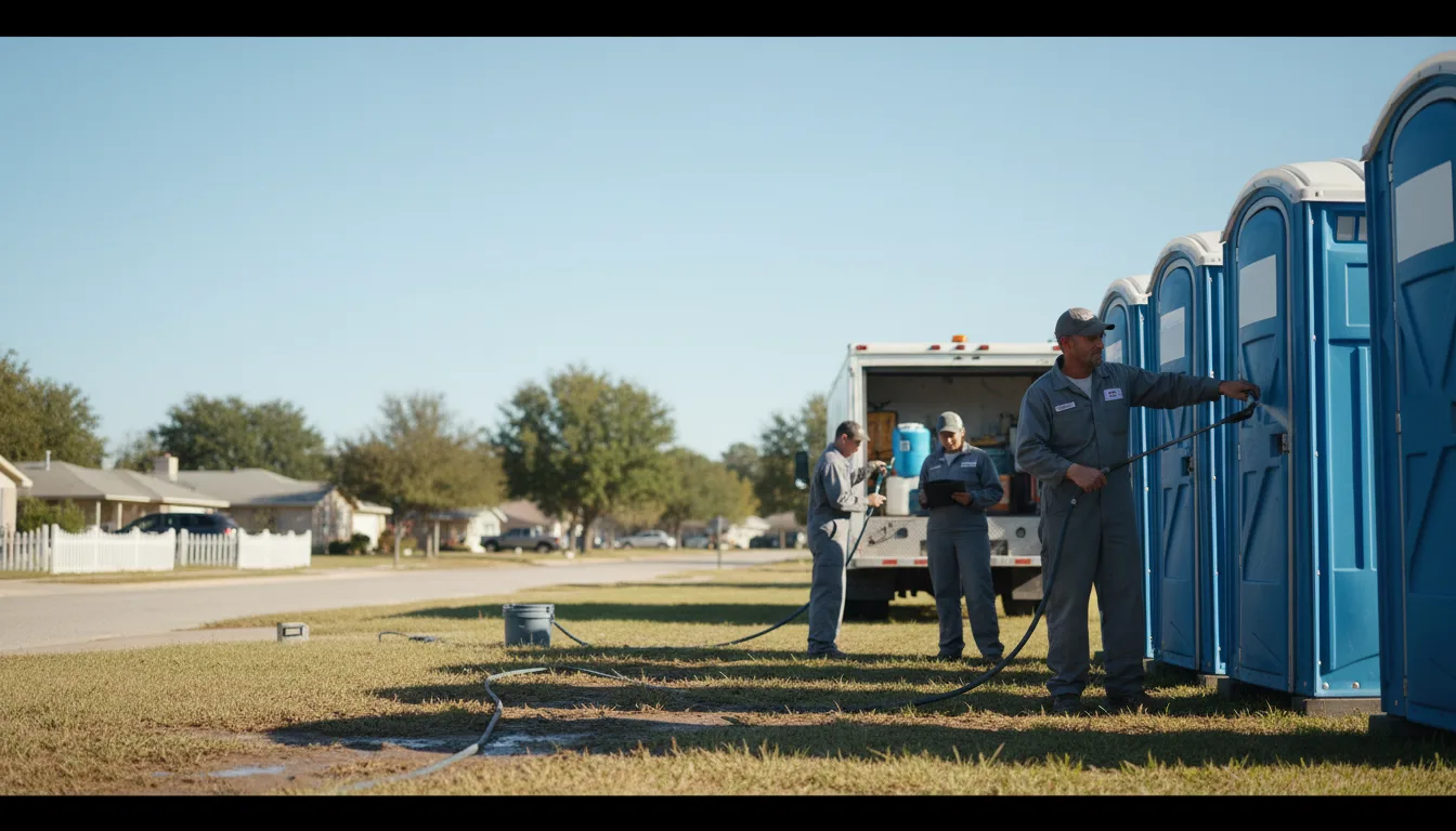 Long-Term Portable Toilet Rental in Splendora, TX near me